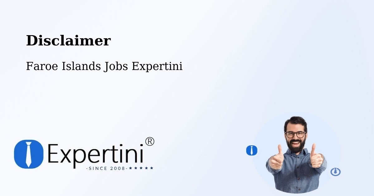 Disclaimer – Lambareiði - Faroe Islands Jobs Expertini
